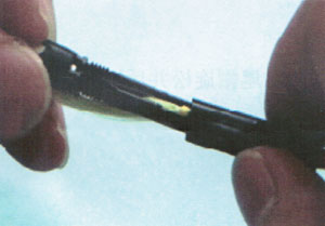 套上8812 TLC FC单模光纤连接器尾帽